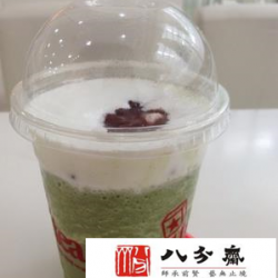 茶叶美食：抹茶牛奶蜜紅豆冰